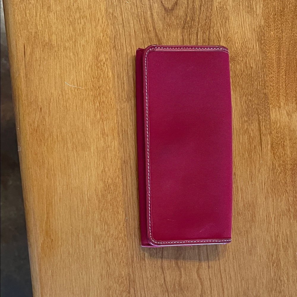 Talbots Red Clutch